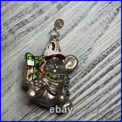 Christopher Radko Mouth Blown Glass Christmas Ornaments Lot of 17 WithPlastic Box