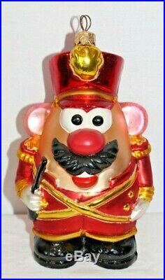 Christopher Radko Mr. Potato Head Toy Soldier Ornament Made in Poland