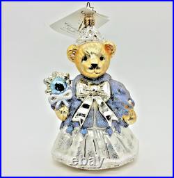 Christopher Radko Muffy Snowflake VanderBear Christmas Ornament WithTag
