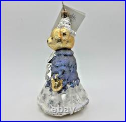 Christopher Radko Muffy Snowflake VanderBear Christmas Ornament WithTag