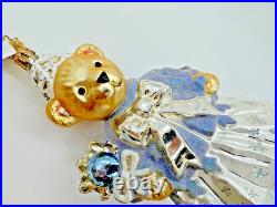 Christopher Radko Muffy Snowflake VanderBear Christmas Ornament WithTag