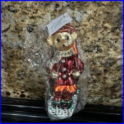 Christopher Radko Muffy Vanderbear Sleddin' And Skiddadlin' Christmas Ornament