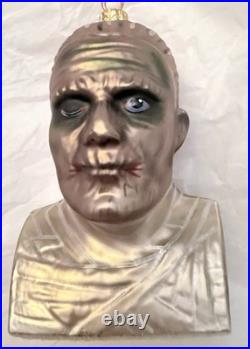 Christopher Radko Mummy Monsters Ornament licensed by Universal Studios