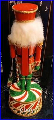 Christopher Radko Musical Nutcracker Peppermint Parade Limited Ed