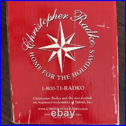 Christopher Radko Musical Nutcracker Winter Wonderland Limited Ed. #580/2500