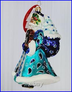 Christopher Radko NEW 6 Fancy Fiddler Santa Christmas Tree Ornament