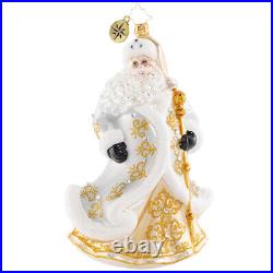 Christopher Radko NEW GLEAMING IN GOLDEN RADIANCE Christmas Ornament 1020612