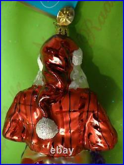 Christopher Radko Napa Nicholas Glass Ornament
