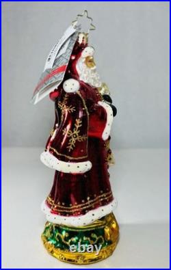 Christopher Radko Oh Come All Ye Faithful Ornament Classic Carol's 6 RARE