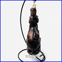 Christopher Radko Old World Chocolate Bunny Ornament