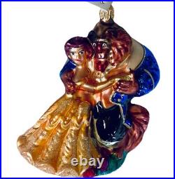 Christopher Radko Ornament Beauty And The Beast Dancing RARE 23963