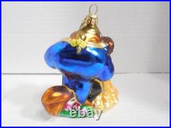 Christopher Radko Ornament Beauty And The Beast Disney In Box Dancing RARE