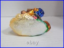 Christopher Radko Ornament Beauty And The Beast Disney In Box Dancing RARE