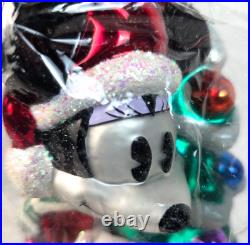 Christopher Radko Ornament DISNEY Winter Minnie NEW PIE EYES / ULTRA RARE