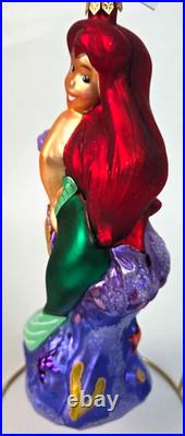 Christopher Radko Ornament Disney The Little Mermaid ARIEL 1997 NIB NEW MINT