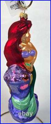 Christopher Radko Ornament Disney The Little Mermaid ARIEL 1997 NIB NEW MINT