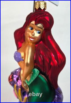 Christopher Radko Ornament Disney The Little Mermaid ARIEL 1997 NIB NEW MINT