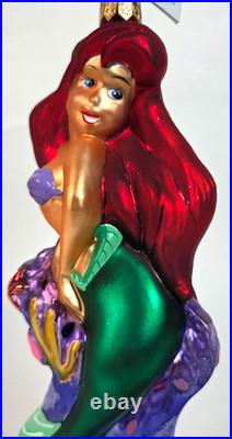 Christopher Radko Ornament Disney The Little Mermaid ARIEL 1997 NIB NEW MINT
