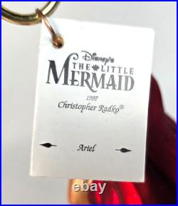 Christopher Radko Ornament Disney The Little Mermaid ARIEL 1997 NIB NEW MINT