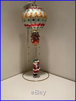 Christopher Radko Ornament Hang On Til Christmas With Tags Numbered