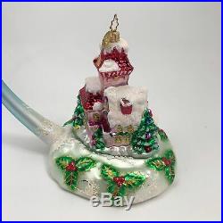 Christopher Radko Ornament Midnight Magic Christmas Holiday Blown Glass 02-CB-5