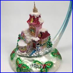 Christopher Radko Ornament Midnight Magic Christmas Holiday Blown Glass 02-CB-5