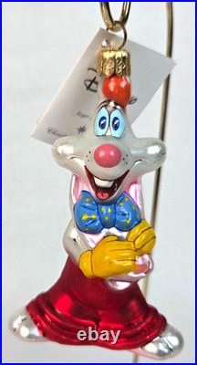 Christopher Radko Ornament Set JESSICA / ROGER RABBIT Limited DISNEY 1999 NIB