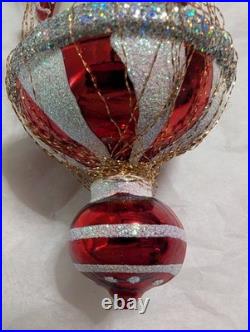 Christopher Radko PEPPERMINT PRAVILLION 2005 Anniversary Ornament