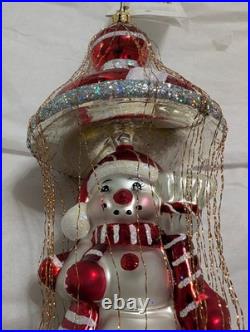Christopher Radko PEPPERMINT PRAVILLION 2005 Anniversary Ornament