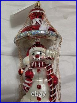 Christopher Radko PEPPERMINT PRAVILLION 2005 Anniversary Ornament