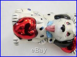 Christopher Radko PUPPY POLE 101 Dalmatians Disney Christmas Ornament MINT