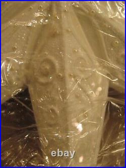 Christopher Radko Pearl Stellar Glass Finial Tree Topper Hand Crafted