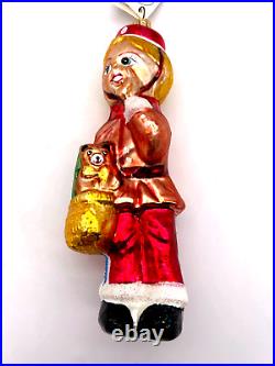 Christopher Radko Personal Delivery Glass Christmas Ornament Numbered 223/500