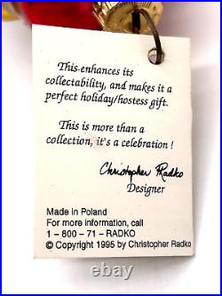 Christopher Radko Personal Delivery Glass Christmas Ornament Numbered 223/500