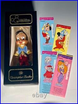 Christopher Radko Pinocchio 1996 LE #14/5000, Bonus Disneyland 35th Anniversary