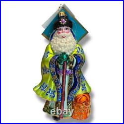 Christopher Radko Portrait Santa Series Village View Nicholas