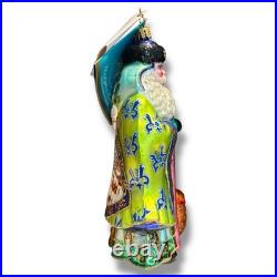 Christopher Radko Portrait Santa Series Village View Nicholas