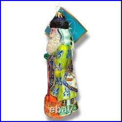 Christopher Radko Portrait Santa Series Village View Nicholas