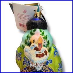 Christopher Radko Portrait Santa Series Village View Nicholas