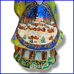 Christopher Radko Portrait Santa Series Village View Nicholas