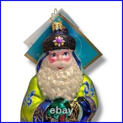 Christopher Radko Portrait Santa Series Village View Nicholas