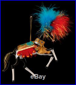 Christopher Radko Prancing Pony Italian Galloping Horse Ornament 1013119