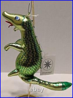Christopher Radko Puff the Magic Dragon Italian blown glass 1996 Rare