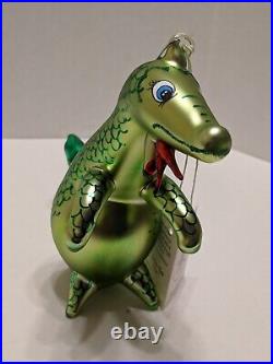 Christopher Radko Puff the Magic Dragon Italian blown glass 1996 Rare