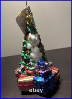 Christopher Radko Purrfect Holiday Christmas Ornament #3010248
