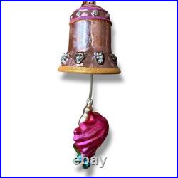 Christopher Radko Quasi Bell Drop Ornament