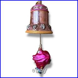 Christopher Radko Quasi Bell Drop Ornament