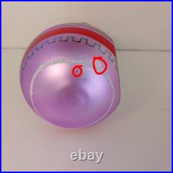 Christopher Radko RARE Victorian Santa Reflector Glass Ornament Christmas