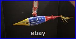 Christopher Radko Rare Italian Spaced Out Santa