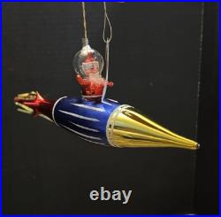 Christopher Radko Rare Italian Spaced Out Santa Christopher Radko Rare Italian Spaced Out Santa